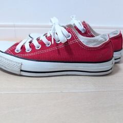 コンバース オールスター 赤 の画像