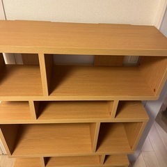 木製の棚
の画像