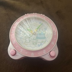 マイメロディー　目覚まし時計　動作不良　2/6まで
