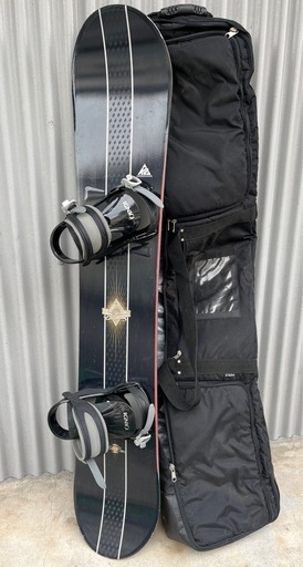 k2ボード148cm/salomonビンディング&ケース3点SET K2 - 子供用