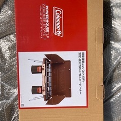 Coleman 2口 グリル アウトドア用品 キャンプの画像