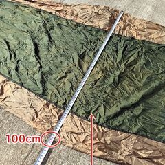 AUGYMER ハンモック耐荷重300㎏まで。未使用品でしたが広げてみたら色ムラになっていました。の画像