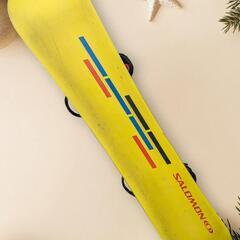 (決まりました。)スノーボード板＆ビンディング、デッキパット付き(SALOMON＆FLUX)の画像