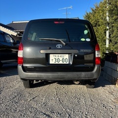 サクシード黒95000kトヨタ認定中古車　プロボックスの画像