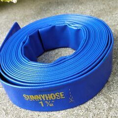 新品未使用品!! 送排水用サニーホース 1 1/2 長さ１０ｍ