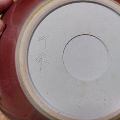 辰砂　花瓶　御前窯の画像