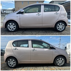 🉐29.8万車検2年付🉐低走行4.8万㌔H26ダイハツミライースL”SA”2WDスマートアシスト🉐フルセグナビ、バックカメラの画像