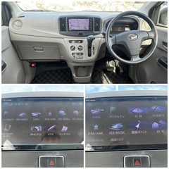 🉐29.8万車検2年付🉐低走行4.8万㌔H26ダイハツミライースL”SA”2WDスマートアシスト🉐フルセグナビ、バックカメラの画像