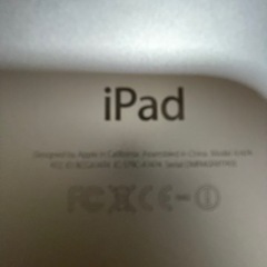 Apple iPad AIR A1474 9.7インチ　シルバー　ジャンクの画像