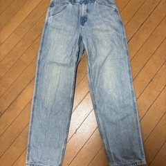 UNIQLO ワイドフィットジーンズ　デニムの画像