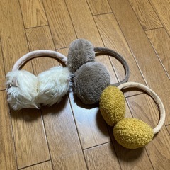 あげます　子供用　耳当て3個セット