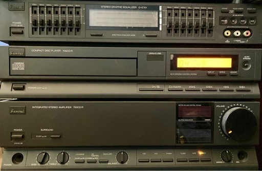 SANSUI　アンプCDグライコ  コンポ700  引取り限定