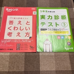 チャレンジ5年生のまとめ　国算理社　　0円