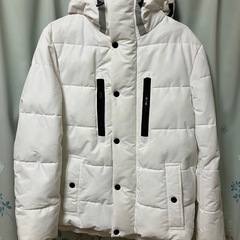 MICHAEL KORS フード付きマイケルコースホワイトダウン...