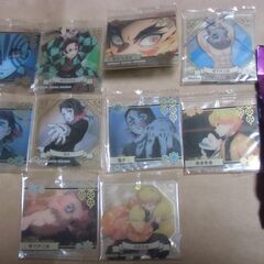 しゅわコレ 鬼滅の刃 ブロマイド 10枚 セット コレクション品...