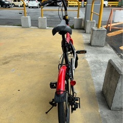 希少 DUCATI ドゥカティ 20型折畳み 自転車 レッド