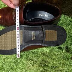 "卒業.新入学"" 革靴"試し履き歓迎　濃茶色26.5cm EEEビジネスシューズの画像