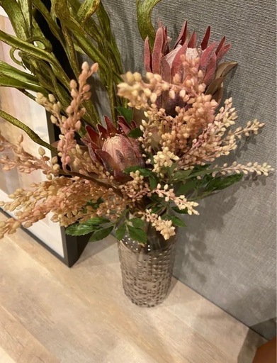 ドライフラワー\u0026花瓶