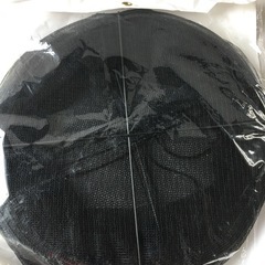 キャンプで食器乾燥にために買った吊るせるあみの画像