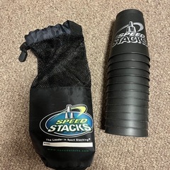 Speed Stacks ブラック⭐︎収納袋付き⭐︎