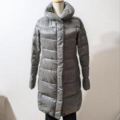 UNIQLO ウルトラライト ダウンジャケット M ツイード調