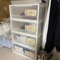 (取引中)無印良品 衣装ケース（引き出し式・小）