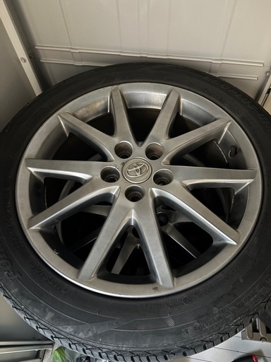 エスティマ　純正ホイール　タイヤ付き