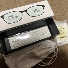 ブルーライトカット　メガネ　JINS の画像
