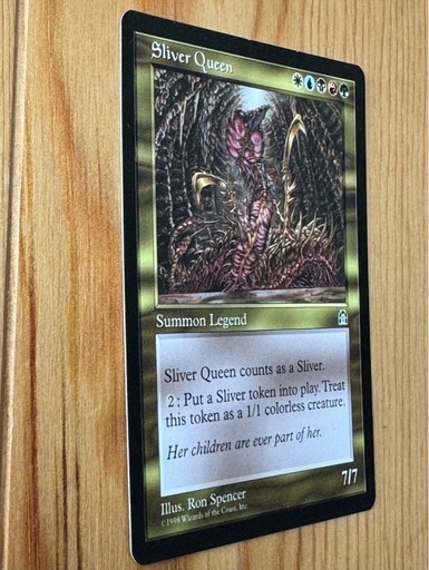MTG スリヴァーの女王 英語