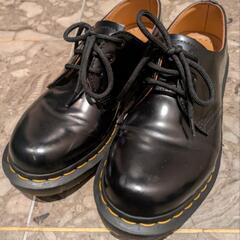 Dr.Martens 3ホールドレスシューズ ブラック