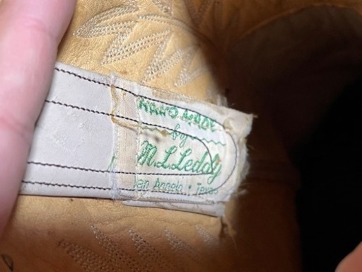 ウエスタン乗馬用 M.L. Leddy's ハンドメイド ビンテージ