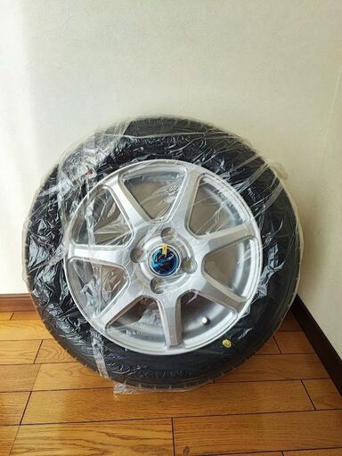 最終値下げしました。【新品】155/65/R14 75Q スタッドレス タイヤ DUNLOP WINTERMAXX 03 【新品PRDホイール付き】