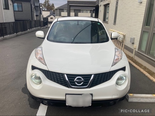 日産 ジューク １５ＲＸ　タイプＶ　2013年式  72000km 車検R8年8月！　Ｂｌｕｅｔｏｏｔｈオーディオ　記録簿　ドライブレ