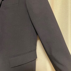 ユニクロ　メンズ感動ジャケット　ブラック　Sの画像