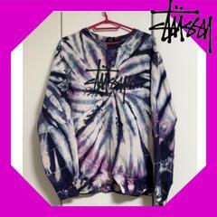 STUSSY タイダイ柄トレーナー