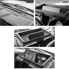 新品 スズキ 新型ジムニー JB64 JB74型 ダッシュボードトレイ 車内収納ボックス 3Dトレイ 小物入れ の画像