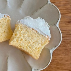 米粉のふわっとカップケーキ🧁LESSONの画像