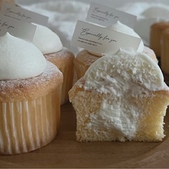 米粉のふわっとカップケーキ🧁LESSONの画像