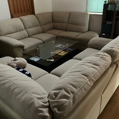【受付終了】大型ソファー　ふわふわです