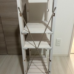 ラック　オフホワイトの画像