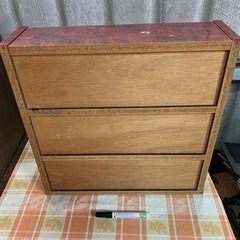 本棚 ウッドラック 収納 インテリア 3段棚の画像