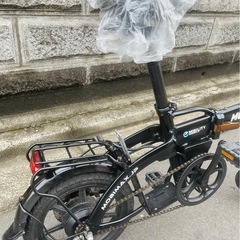 お得中古車走行1700km 超速 フル電動自転車 アクセル付 ひねちゃ