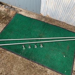 階段用手すり　スチールメッキの画像