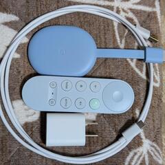 GoogleChromecast4Kスカイブルーの画像