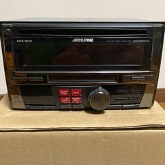 【中古（訳あり）】ALPINE 2DIN CD/MDデッキ MD...