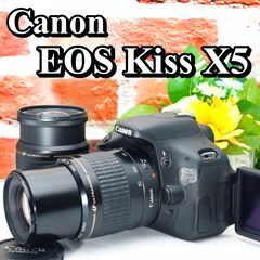 【全国送料無料】Canon EOS Kiss X5✨ ショット数...