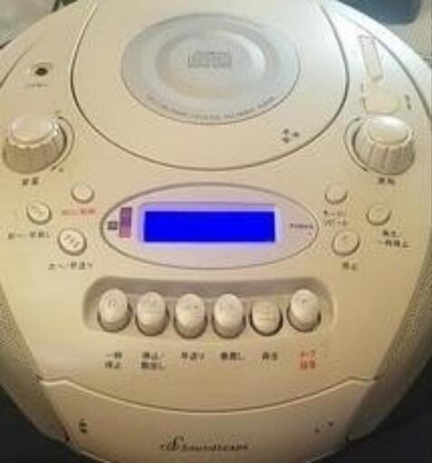 Soundscape 録音機能付CDラジオカセット SS-103