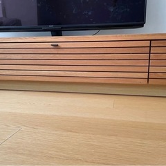テレビ台 ローボード リビングボード TV台 TVボード 天然木の画像