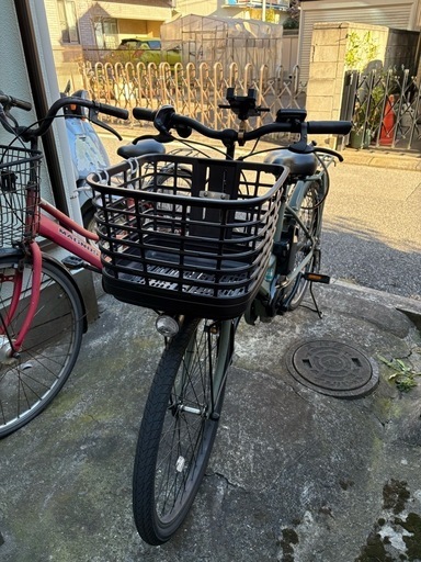 2024年5月購入　電動　アシスト　自転車　電動自転車　パナソニック　ティモ　グリーン