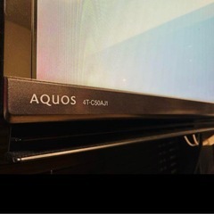 4Kテレビ　
SHARP AQUOS A AJ1 4T-C50AJ1　中古  の画像